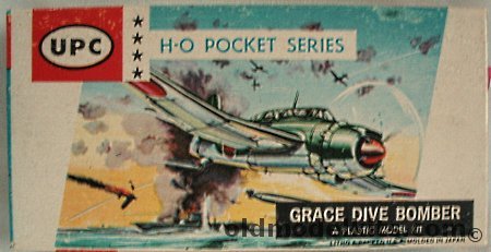 UPC 1/98 Aichi B7A1 Ryusei (Shooting Star) 'Grace', 7065-29 plastic model kit